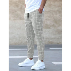 Men’s Plaid Print Pants