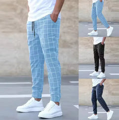 Men’s Plaid Print Pants