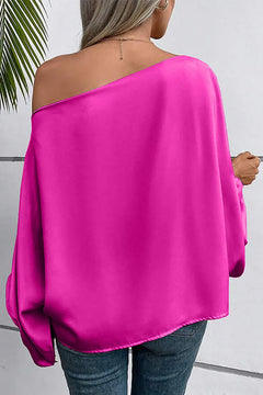 Asymmetric Diagonal Pullover