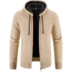 Men's Fashion Fleece Cardigan Sweater Jacket