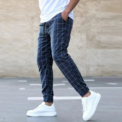 Men’s Plaid Print Pants